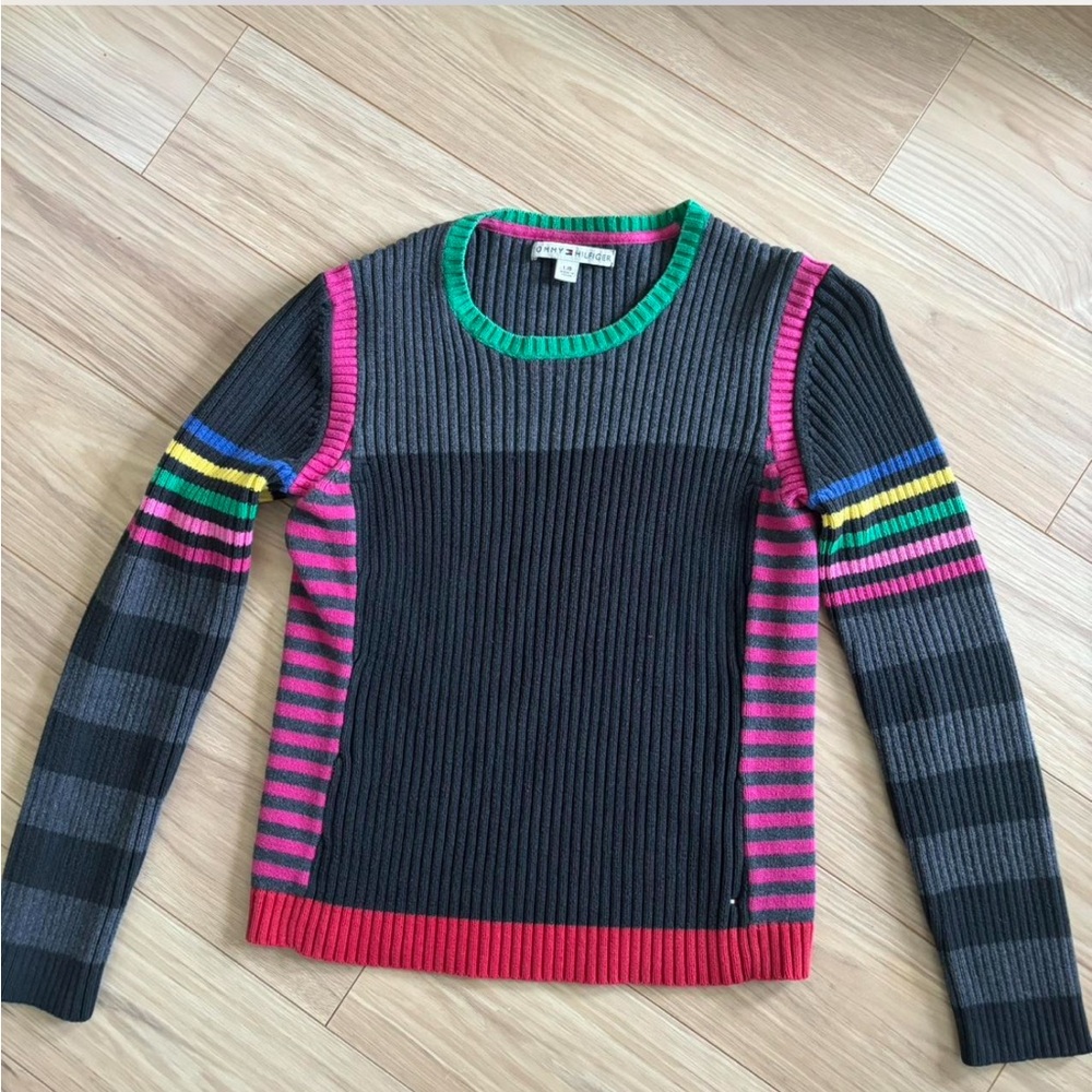 Vintage Tommy Hilfiger colorful sweater